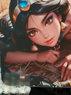 1/1 Only 1 Made Jasmine Disney Aladdin Butt Spicy Lonestar Customs Waifu Card - Image 4