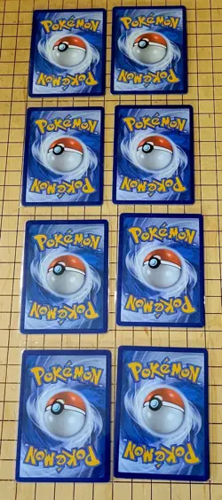 Pokemon Wartortle Assorted Ancients 8x Cards Anima Waifu ACG DIY Art Cards Holo - Image 2