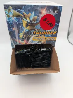 Pokemon Sun And Moon Lost Thunder 3 Card Booster Pack X66 With Display Box! - Image 4