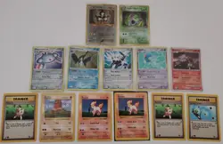 Lot of 13 Vintage Pokemon Cards, Holos, 1st Edition, Shadowless, Golbat - Image 1