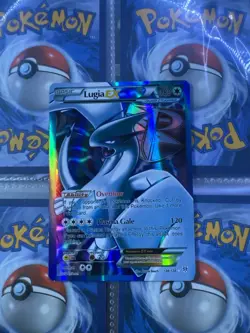 Pokemon TCG Lugia EX Team Plasma Storm 134/135 Secret Rare Card HP - Image 1