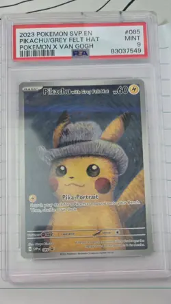 Pikachu with Grey Felt Hat 085 Sv: Scarlet & Violet Promo Cards Regular - Image 1
