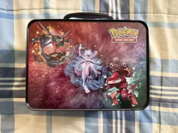 Pokemon Shining Legends Tin Lunch Box 2017 - Pikachu & Mew - No Cards Included - Image 3