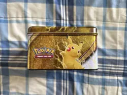 Pokemon Shining Legends Tin Lunch Box 2017 - Pikachu & Mew - No Cards Included - Image 5