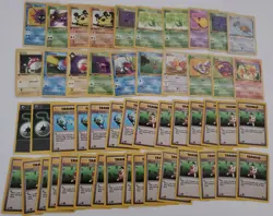 Lot of 50 1st Edition Pokemon Cards, Ponyta, Ekans, Fearow - Image 1
