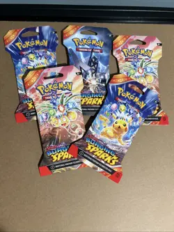 Pokemon- Surging Sparks (5 Packs) - Image 1