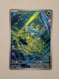 Froakie 88/86 Illustration Rare Pokemon Chaos Rising - Image 1