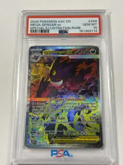 2026 POKEMON ASC EN-ASCENDED HEROES #284 MEGA GENGAR EX PSA 10 - Image 4