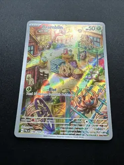 Bramblin 198/193 Sv02: Paldea Evolved Holo 2023 Pokemon Card NM - Image 3