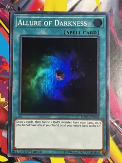 Yugioh Allure Of Darkness DASA-EN054 Super Rare NM - Image 1