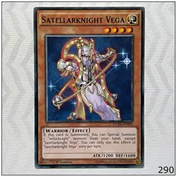 Satellarknight Vega - DUEA-EN020 - Common 1st Edition Yugioh - Image 1