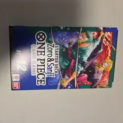 One Piece Card Game Zoro & Sanji ST-12 Starter Deck ENG Brand New Sealed - Image 1