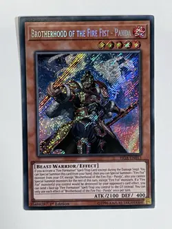 YuGiOh! TCG || Brotherhood of the Fire Fist - Panda - Secret Rare - FIGA-EN013 - Image 1
