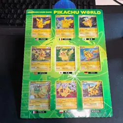 Pokemon Card Japanese Pikachu World Green Ver. 7-Eleven Promo Limited Rare - Image 1