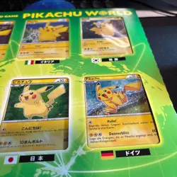 Pokemon Card Japanese Pikachu World Green Ver. 7-Eleven Promo Limited Rare - Image 5