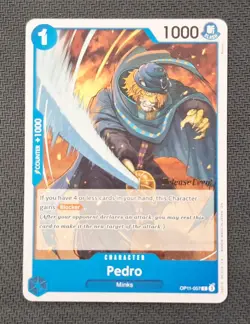 One Piece TCG - OP11-057 - Pedro - Prerelease Promo - ENG - Image 1