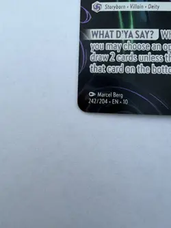 ICONIC Hades Looking for a Deal #242 (Pack Fresh) Whispers in the well Lorcana - Image 4