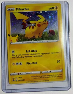 Pikachu SWSH039 SWSH: Sword & Shield Promo Cards Holo - Image 1