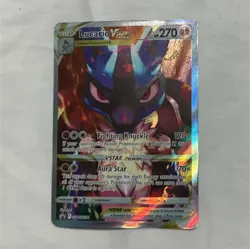 Pokemon Lucario VSTAR Holo Promo Card SWSH291 HP270 Attack 120+ 70x English - Image 1