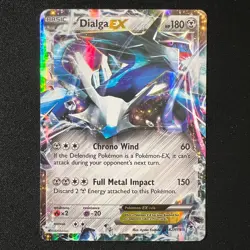 Dialga EX 62/119 – XY Phantom Forces Ultra Holo Rare Pokemon Cards TCG MP - Image 1