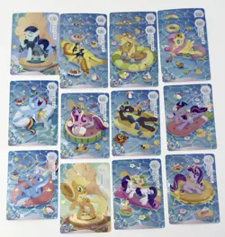 My Little Pony Ultra Rare MLP-UR Card Lot Of 15 Rainbow Dash AppleJack - Image 2