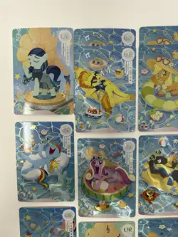 My Little Pony Ultra Rare MLP-UR Card Lot Of 15 Rainbow Dash AppleJack - Image 3