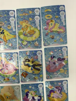 My Little Pony Ultra Rare MLP-UR Card Lot Of 15 Rainbow Dash AppleJack - Image 4