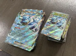 x44 Pokemon 151 Blooming Waters Collection 5 Promo Cards w/ Jumbo Blastoise - Image 2