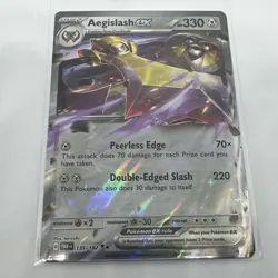 Aegislash EX 135/182 Sv04: Paradox Rift Holo Pokemon Card TCG - Image 1