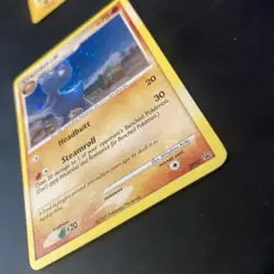SWIRL Cranidos Lv.24 Diamond & Pearl Black Star Promo DP07 Pokemon Card 2007 NM - Image 3