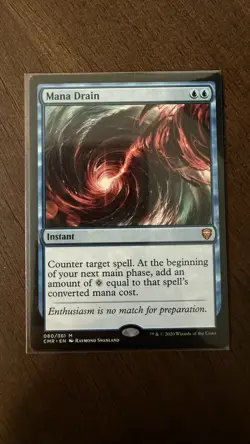 Mana Drain Commander Legends Regular Card MTG Magic the Gathering - Image 1