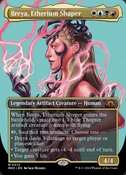 Light Play x 1 Breya, Etherium Shaper - Foil - Borderless Modern Horizons 3 Vari - Image 1