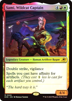 MTG - Sami, Wildcat Captain - Foil - Edge of Eternities - Magic the Gathering - Image 1