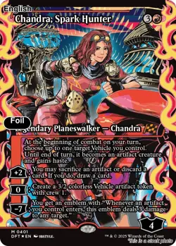 Chandra, Spark Hunter (Showcase) EN [DFT - 401] - NM [Foil] TCG MTG - Image 1