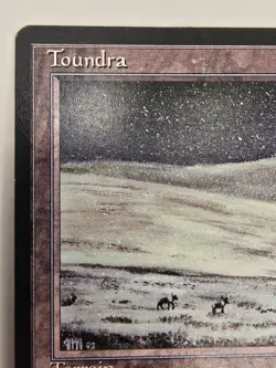 Tundra French FBB Foreign Black Bordered Dual Land MtG Magic Reserved List NM - Image 3