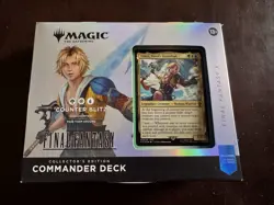 🔥MTG Final Fantasy Counter Blitz Tidus Collector Deck SHIPS TODAY🔥 - Image 1