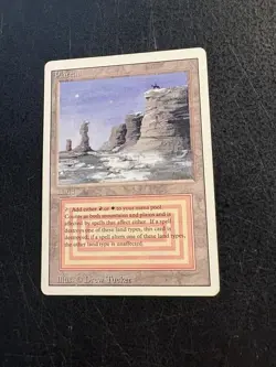 Magic the Gathering (MTG) - Revised Plateau - Dual Land - MP - Image 1