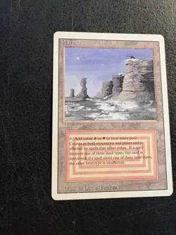 Magic the Gathering (MTG) - Revised Plateau - Dual Land - MP - Image 3