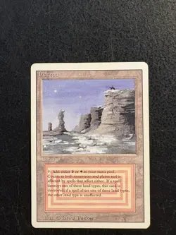 Magic the Gathering (MTG) - Revised Plateau - Dual Land - MP - Image 5