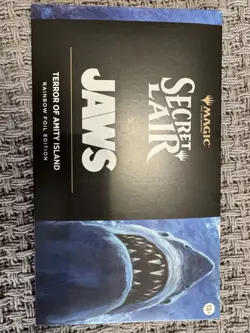 MTG Secret Lair Jaws: Terror of Amity Island Rainbow Foil Edition (Sealed) - Image 1