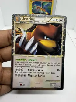 Pokemon Ursaring Prime 89/95 HGSS Unleashed Ultra Rare MP/LP - Image 1