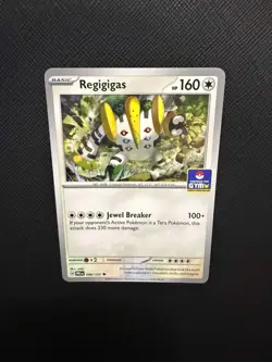 Pokemon Asia Exclusive Regigigas Gym Promo Stamped 086/131 - Image 1