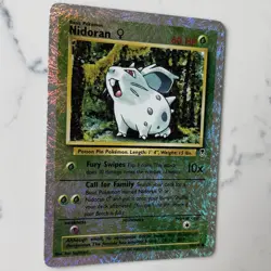 2002 Pokemon Nidoran #82 Reverse Holo Legendary Collection NM - Image 5