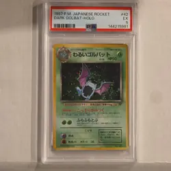 Dark Golbat 42 Rocket Gang 1997 Holo Rare (Japanese) PSA 5 Pokemon TCG - Image 1