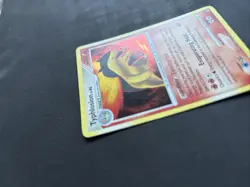 Pokemon TCG Typhlosion Mysterious Treasures 16/123 Cosmo Holo Rare 2007 - LP - Image 4