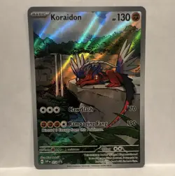 The Pokemon Company Koraidon SV Scarlet & Violet Promo Holo EN 2023 130HP 014 - Image 1