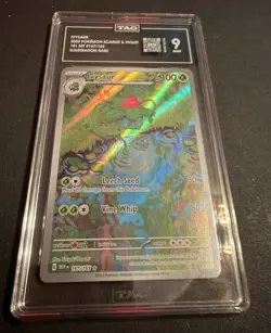 Tag 9 Mint Ivysaur Illustration Rare Pokemon 151 Series 167/165 - Image 3