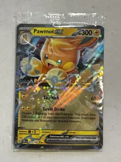 Pokemon Black Star Promo SEALED Pawmot EX 173/197 NM or better - Image 1