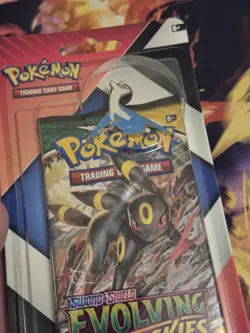 Pokemon TCG Evolving Skies & Chilling Reign 2 Pack Blister with Pin, Brand New! - Image 4