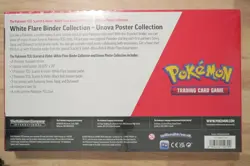 Pokemon White Flare Binder Collection & Unova Poster Collection Sealed - Image 3
